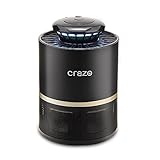 Mosquito trap, CRAZO Non-toxic Mosquito killer with Smart Light Sensor, CCFL New Technology Indoor Mosquito Lamp Zapper, Chemical-free Insect Killer for 860 Square feet