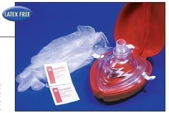 AMBU CPR POCKET RESCUE MASK W/ O2 INLET by Ambu