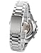 AMPM24 Men's Mechanical Watch Silver Steel Skeleton Dial Black Round PMW107