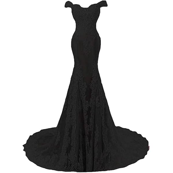 Snowskite Women's Sweetheart Lace Wedding Dress Mermaid Bridal Gowns with Sash  Black Petite Size 0 at Amazon Women's Clothing store