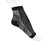 IFLYING Anti Fatigue Compression Foot Socks Provide Ankle Support and Increase Blood Circulation - Open Toe Socks