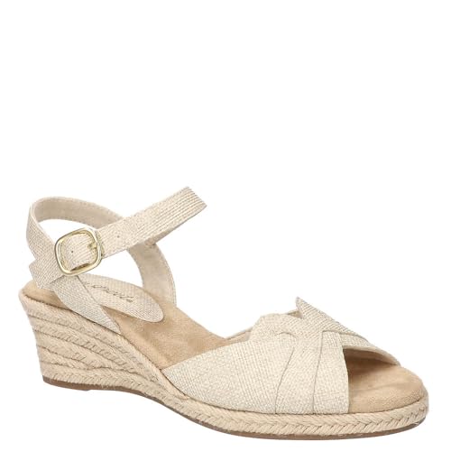 Easy Street Women’s Miramar Sandal, Natural, 8