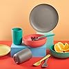 GET-FRESH-Bamboo-Kids-Plates-Set--4-Pack-Reusable-Bamboo-Dinner-Plates-for-Kids-and-Toddlers--BPA-Free-Bamboo-Fiber-Childrens-Dinnerware-Set--Kids-Bamboo-Tableware-Plates-for-Everyday-Use GET FRESH Bamboo Kids Plates Set – 4-Pack Reusable Bamboo Dinner Plates for Kids and Toddlers – BPA-Free Bamboo Fiber Childrens Dinnerware Set – Kids Bamboo Tableware Plates for Everyday Use