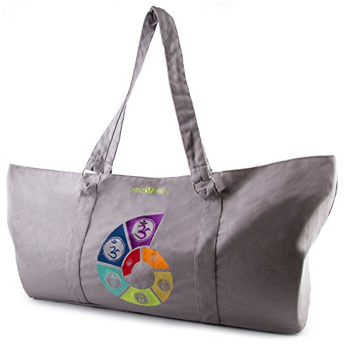 Peace Yoga Yoga Mat Tote Bag – Spiral Design