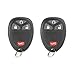 Keyless2Go Replacement for New Keyless Entry with Remote Start Car Key Fob for Select Vehicles with 15114374 KOBGT04A (2 Pack)