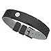 PROEXL 9K Sports Golfers Magnetic Bracelet, Swim, Shower, Surf, Wear it Everyday (Black Gray)