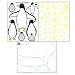 Create-A-Mural Penguin Wall Decals Kids Room Decor, Children's Peel & Stick Nursery Wall Art Room Wall Decor