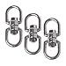 Cosmos Pack of 3 Smooth Hanging Basket Spinners Swivel Hook for Hanging Plants Chimes Bird Feeder