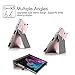 Fintie Case for Surface Pro 7 / Pro 6 - Premium Vegan Leather Slim Fit Folio Cover with Stylus Holder, Compatible with Microsoft Surface Pro 5 / Pro 4 / Pro 3 and Type Cover Keyboard (Rose Gold)