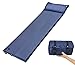 Aliglow Self-Inflating Sleeping Pad Mat with Attached Pillow and Foldable Infinite Splicing Design,Tent Air Mattress Inflatable Lounger Sofa Bed for Outdoor Activity