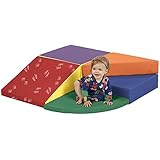 ECR4Kids SoftZone Tiny Twisting Foam Corner Climber - Indoor Active Play Structure for Toddlers and Kids - Soft Foam Play Set, Contemporary