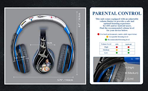 image for eKids Star Wars Ep 9 Kids Headphones, Adjustable Headband, Stereo Soun