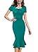 Viwenni Women Slim Maxi Solid Strapless Cocktail Prom Ball Party Dresses