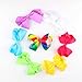 SUBANG 12 Pieces Colors Fashion Hair Bands Deft Bun Maker Cloth Maker Summer Headband Hair Twist Tool Hair Accessories for Women Girls