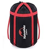 Uarter Water Resistant Compression Sack Sleeping Bag Pack Storage Bags for Camping Black