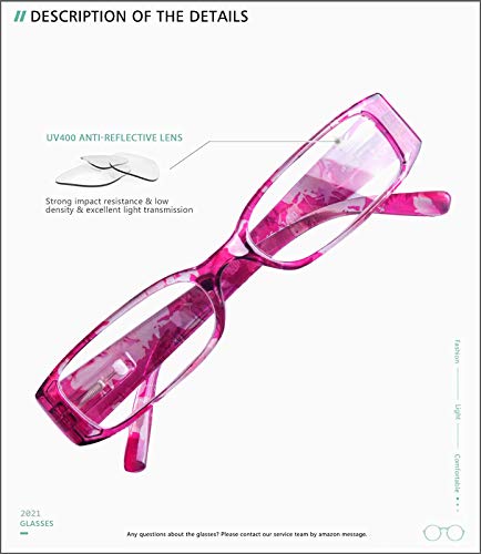 URLAUB 3 Pack Blue Light Blocking Reading Glasses, Anti Glare Computer Readers +1.25 for Women Men, Ladies Magnification Eyeglasses