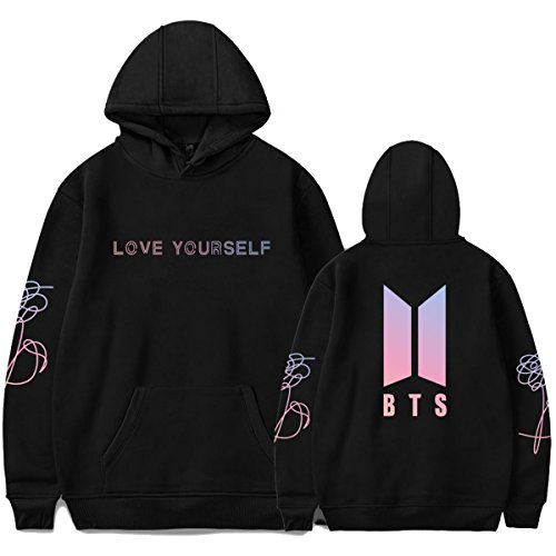 Bts new ablum love yourself hoodie sweatshirt suga jimi…