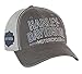 Harley-Davidson Men's Baseball Cap, Embroidered Bar & Shield Stretch Fit BC51670 Gray