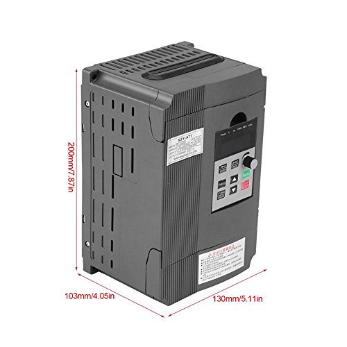 image for fosa Variable Frequency Drive, VFD Speed Controller for 3-Phase 2.2kW 