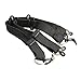 Vktech 2Pcs Black Sports Sunglasses Adjustable Elastic Band Strap Cord