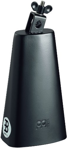 Meinl Percussion SL850-BK Black Powder Coated Steel Cowbell, 8 1/2-Inch