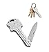 Solar Eclipse Key Knife-Concealed Box Cutter/Knife for Key-chain or Pocket With Safety Locking Feature--Pack Of 2