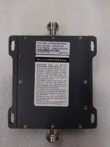 Cell Phone Signal Booster for Home and Office - Boost 4G LTE Data for Verizon AT&T and T-Mobile - 65dB Dual Band 700MHz Band 12/17/13 Cellular Repeater kit with High Gain Panel/Yagi Antennas