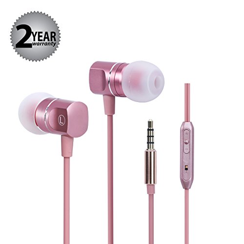 Top Best Seller earbuds pink and gold on Amazon You Shouldn't Miss