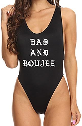 Bad and Boujee One Piece Swimsuit