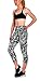 Active Workout Capri Leggings, Yoga Pants For Women With Prints