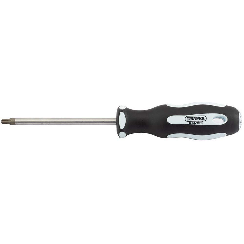 Draper 35141 Tx-Star T15 Expert Security Screwdriver with Soft Grip, 100mm