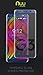NUU Mobile G3 Tempered Glass Screen Protector - Blue Border