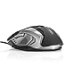 AIRFOX GS2000 Gaming Mouse with 7 Soothing LED Colors, 3200 Adjustable DPI 4 Levels, 6 Buttons Ergonomic, PRO Wired Gaming Mouse for PC