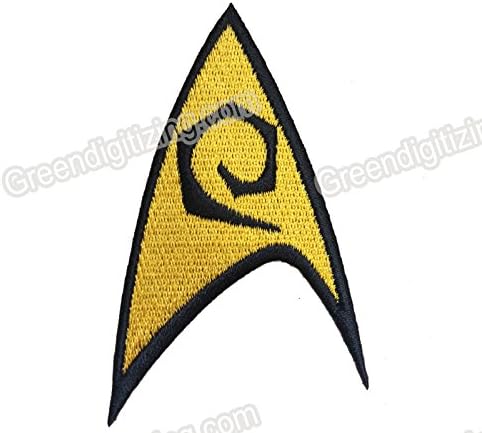 FairyMotion Star Trek Engineer American Science Fiction Embroidery Iron On Patch Badge Perfect Patches