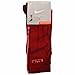 Nike Lebron Hyper Elite Basketball Crew Socks Gym Red Infrared