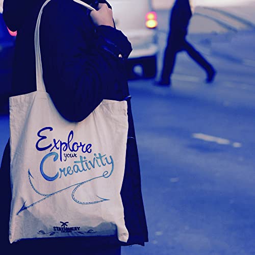 Stationery Island Fabric Markers Dual Tip pens 1mm & 2mm Set of 24