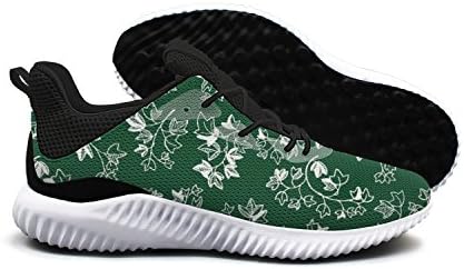 ipdterty Camping English Ivy Indoor Plant Leaves Green Men's Non-slip Running Shoes