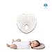 Infant Baby Sleeping Pillow Prevents Flat Head Syndrome, Premium Memory Foam, Organic Breathable Cotton. Neck Support for New Born & Infants