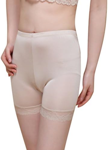 Baymate Womens Lace Basic Long Briefs Thigh Control Shorts Shapewear