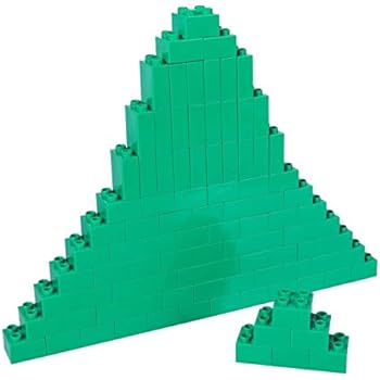 Strictly Briks Classic Big Briks Building Brick Set 100% Compatible with All Major Brands | 3 Large Block Sizes for Ages 3+ | Premium Green Building Bricks | 84 Pieces