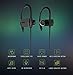 Bluetooth Headphones with Mic,Hd Stereo Headsets,Wireless Sport Earbuds,Ergonomic Earphones,Porter stable,Sweatproof,Workout for Smartphones & Tablets (Black)