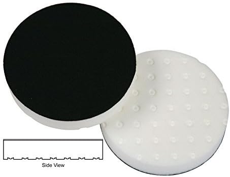 Lake Country 78-64650DA 6-1/2" x 1-1/4" CCS - White Foam Polishing Pad (3 Pack)