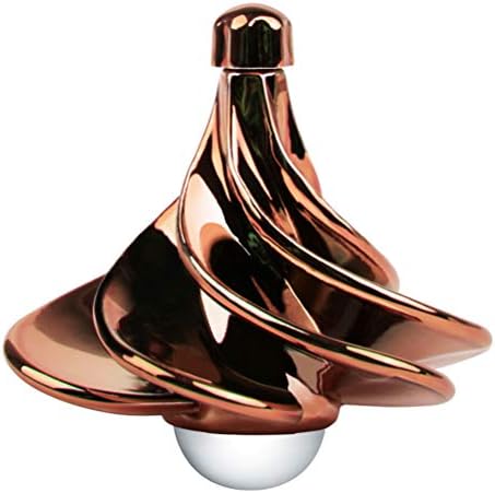 UMBEST Children's Fingertip Gyroscope Wind Direction Steering Metal Toy Performance And Aesthetics Perfect Balance Between Children's Adult Decompression Release (Rose gold)