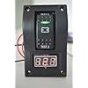 Amarine-made-PN-TV1-4-5-30V-Digital-Battery-Voltmeter-Test-Panel-Rocker-Switch-DPDT-On-Off-On-for-Marine-Boat-RV-PN-TV1-4