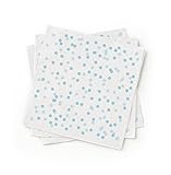 Susty Party SPNPCTBLU 100% Recycled Paper Cocktail Napkin Blue, pack of 200