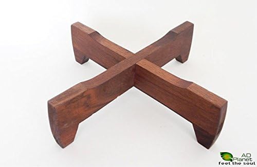 AD Planet Unique Wooden Plant Standfor Every Size pots Hand Made in India !! Ships Worldwide !!