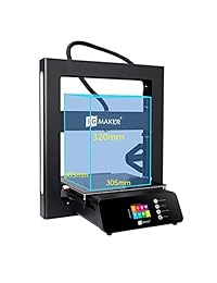JGMAKER Impresora 3D A5S DIY Kit Aluminio Color Pantalla Táctil Actualización Escritorio 3D Impresora Filamento PLA Gran Construcción Tamaño 12.008 x 12.008 x 12.598 in