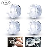 4 Pack Kitchen Stove Knob Covers Baby Proofing Oven Gas Stove Knob Protection Locks for Child Safety