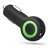 Car Charger, iOttie RapidVOLT Max 5A/25W Dual Port USB with SmartDetect Chip for iPhone 6s Plus 6s 5s 5c, Samsung Galaxy S8 Edge S7 S6, Note 5 4 3, Google Nexus 5 4, LG G4 & Tablets- Black