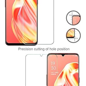 TQmate 2 Pezzi, Compatibile con Oppo A91 Pellicola Protettiva in Vetro Temperato, 9H Durezza, AntiGraffio, Facile da… - immagine 3